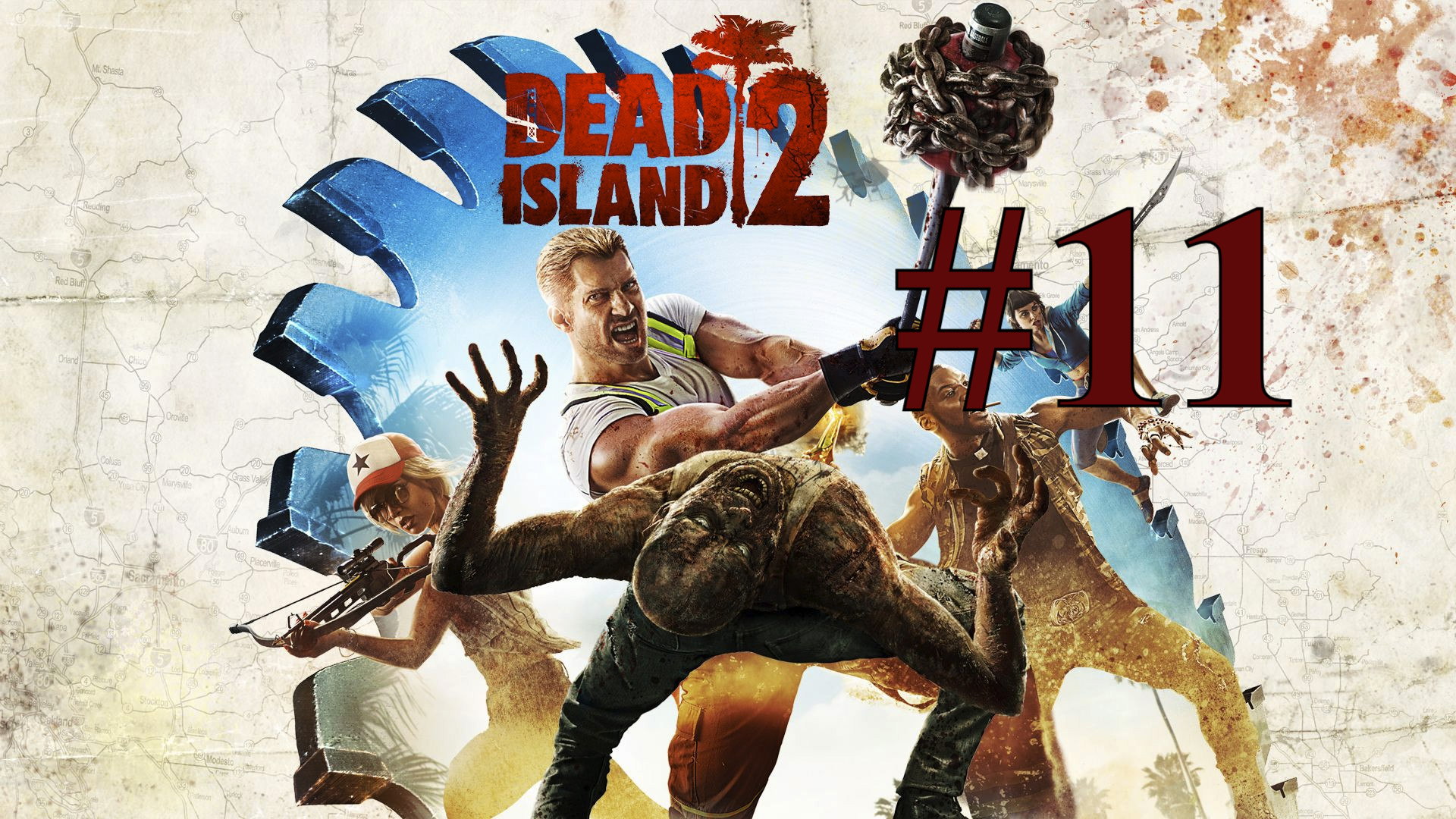 ОГРАБЛЕНИЕ ПОЛИЦЕЙСКОГО УЧАСТКА ► Dead Island 2 #11