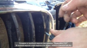 Замена решетки BMW X3 F25