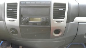 магнитола на газель, установка 2 дин на газель