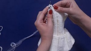 Шапка спицами 6 на 4. Мастер-Класс. Вязание