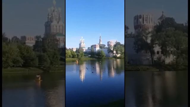 Новодевичий пруд. Новодевичий Женский Монастырь.