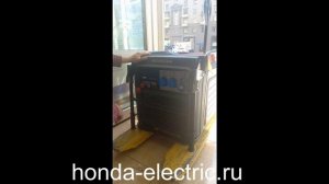 Генератор Honda EU 70 IS в работе, уровень шума, запуск