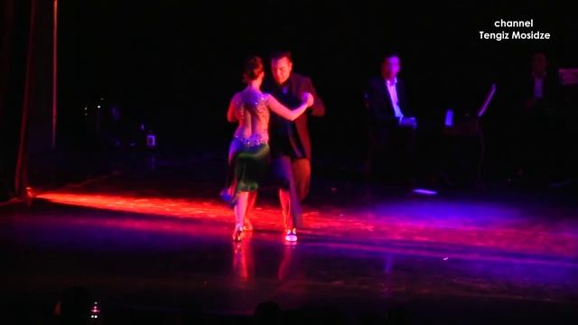 Milonga Par El Garmonico. Chicho Frumboli And Juana Sepulveda. Танго 2015.