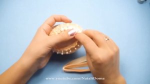 Корзиночка с Цветами из Лент и Мыла / DIY: Flowers basket of  ribbons and soap ✿ NataliDoma