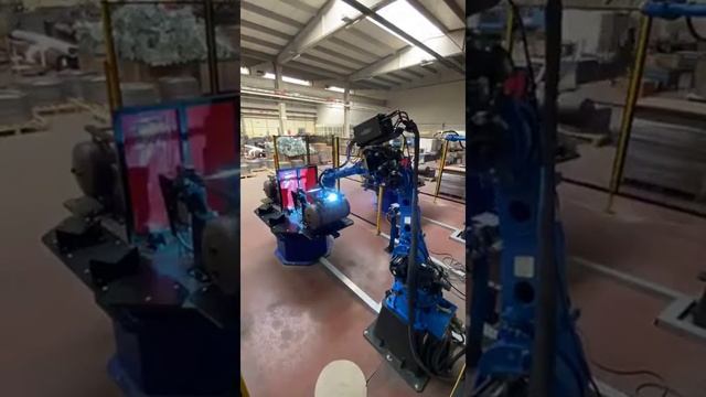 Robot welding - Роботизированные сварочные комплексы - Автоматизация сварки - Сварка - Позиционер -