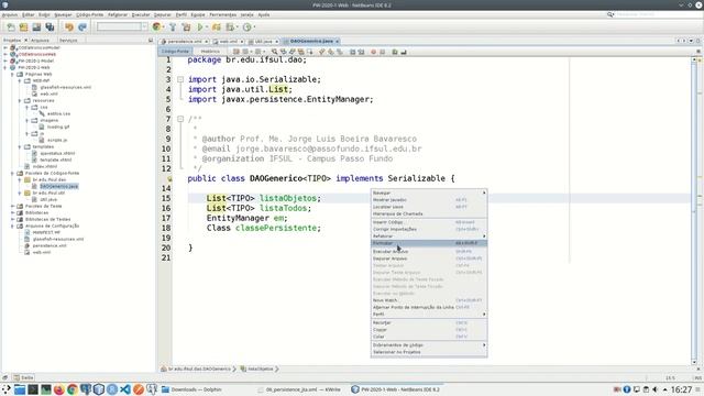 CRUD com EJB, JPA e JSF – Parte 3 смотреть онлайн