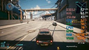 RTX 4060 -- Ryzen 5 5600G -- Cyberpunk 2077 FPS Test