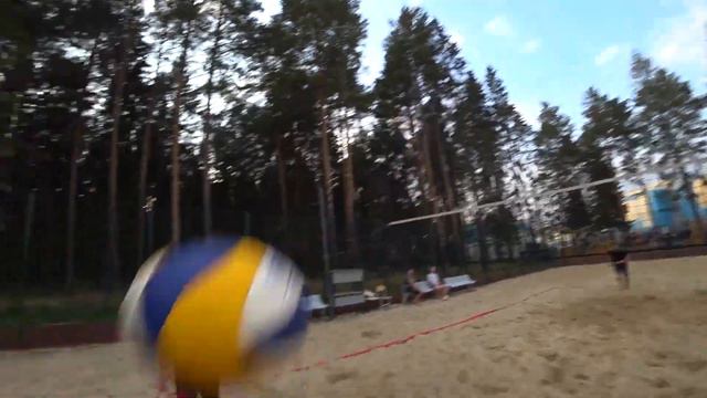 Волейбол от первого лица. First person volleyball.