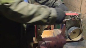 Кузнечный мастер класс -"ХБ Нож".