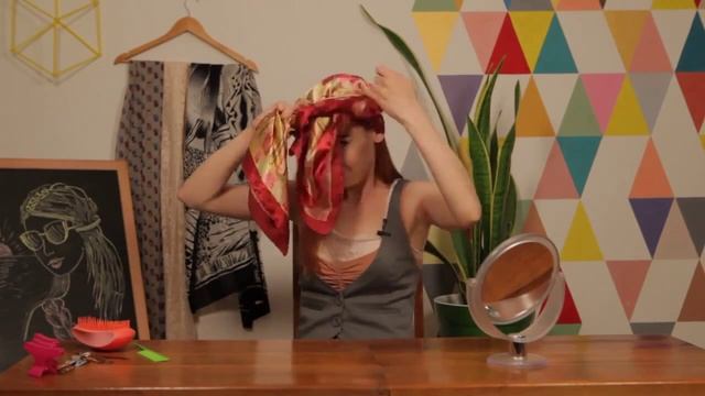 Оксана Матяш. Как повязать летний платок смотреть онлайн