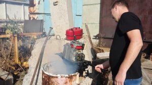 Вихрь 25 первый запуск после капиталки