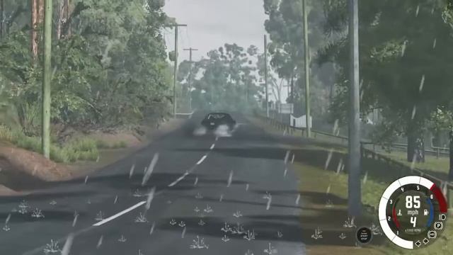 Beam.ng Wet Road Freestyle Drift смотреть онлайн