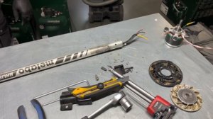 Замена Штанги на Аккумуляторном Триммере Metabo FSB 36-18 LTX BL 40