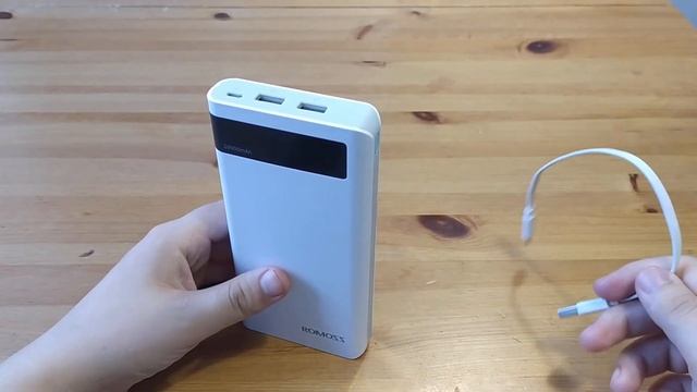 Лучший повербанк с Алиэкспресс за 1400р/Обзор Power Bank Romoss 6P на 20000 смотреть онлайн