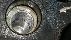 Hyundai Santa Fe вырвало форсунку восстановление резьбы