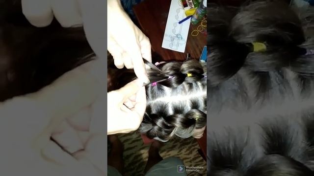 Пышная прическа))