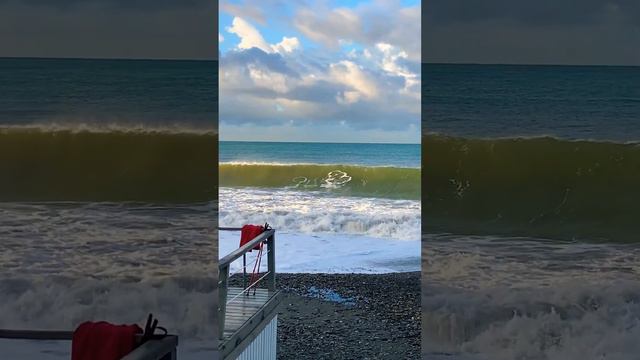 07.11.2023. Погода в Сочи в ноябре. Смотри на Чёрное море каждый день. #черноеморекаждыйдень