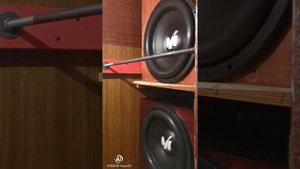 Автомобильный сабвуфер дома!