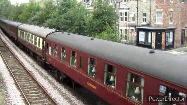 The Scarborough Spa Express with 45699 Galatea and 35018 British India Line Summer 2021 смотреть онлайн