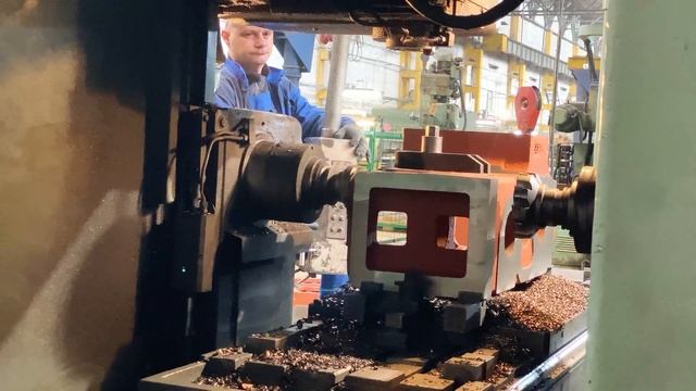 Работа механических цехов российского станкостроительного завода "Саста" - Сасово, Рязанская обл смотреть онлайн