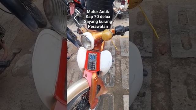 motor antik kap 70 sayang kurang perawatan #motorcycle #motorantik