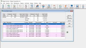 Adagio Invoices - Recover Batches