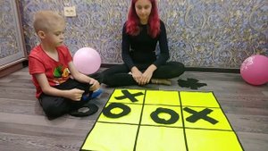 Напольные крестики нолики