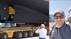 Экспедиционная яхта Bering 145. Спуск на воду.