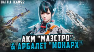 АКМ "Маэстро" & Арбалет "Монарх" в Battle Teams 2