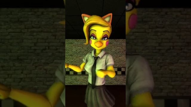 [SFM FNAF] sad cat dance anime toy chika