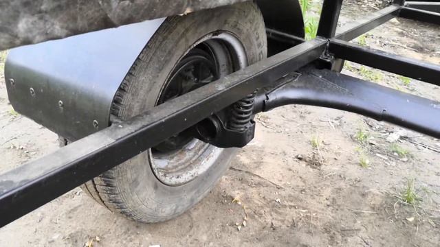 Самодельный прицеп для лодки ПВХ