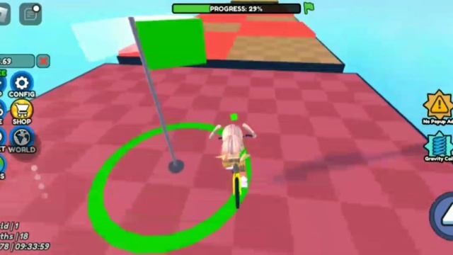 Роблокс обби, но я на велосипеде! // Roblox смотреть онлайн