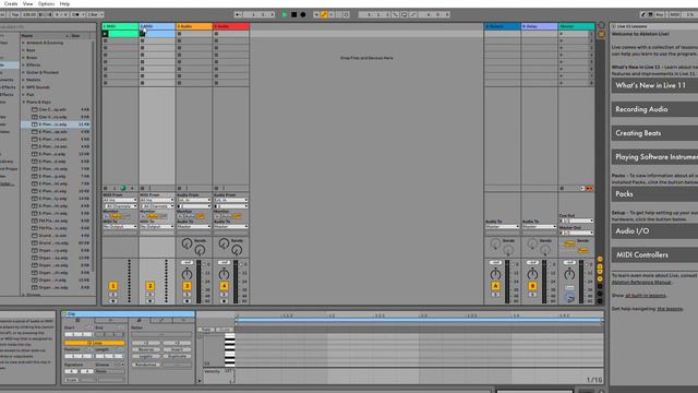 Untitled Ableton Live 11 Lite 2022 04 04 18 31 07 Trim смотреть онлайн