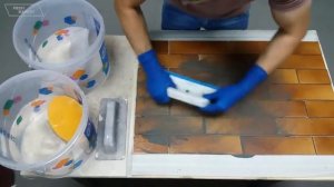 Технология нанесения затирки Ultracolor Plus MAPEI