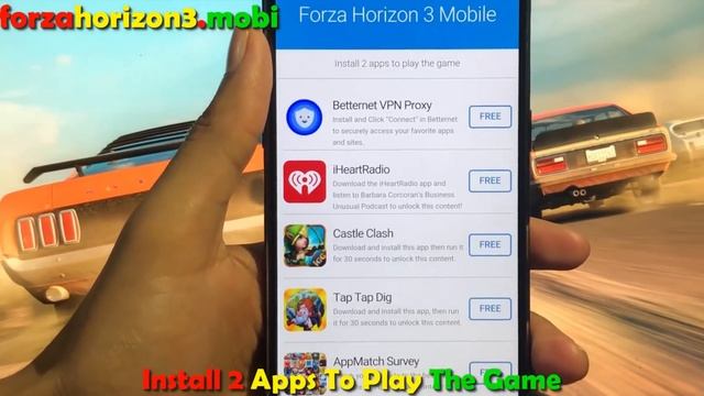Forza Horizon 3 Android & iOS - Forza Horizon 3 Mobile Download смотреть онлайн