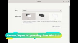 Color Variants & Styles Are Coming to LINUX MINT 21.2