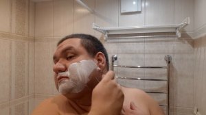 Мое бритье 219. PEARL BLAZE, KAI, MARTIN DE CANDRE, SPEICK, VULFIX 404, чаша от Дмитрия Олифиренко.