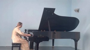 М.Мошковский Этюд ор.72 nr.2,исполняет Романовская Анастасия