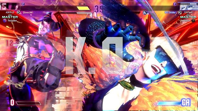 Street Fighter 6 Juri (QueenJak) Vs Manon (801Strider) SF6 How To Play