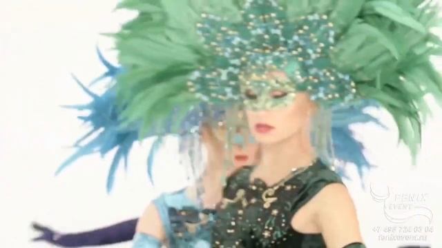 Заказать танцевальное шоу на свадьбу и корпоратив в Москве - танцоры с вокалисткой - номер Карнавал смотреть онлайн