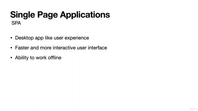 Understanding Single Page Applications ( SPA  ) - React JS for the Absolute Beginner