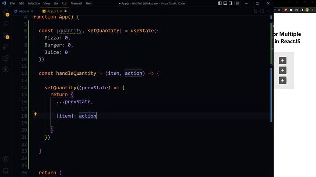 Use Single Function to Control Multiple Events in React JS | Super Clever Coding Techniques
