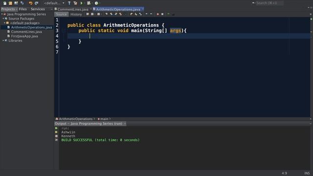 Learn Java For Beginners 4 - Arithmetic Operations