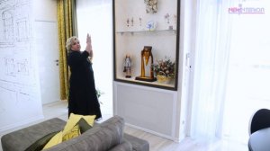 Интерьер трехкомнатной квартиры с террасой "Черное золото" - 105 кв.м. Обзор интерьера квартиры