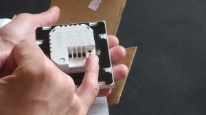 Распаковка — Терморегулятор для теплого пола Caleo SM 931