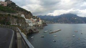 Walking tour Amalfi Italy. [4K]