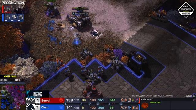 [ESL SC2 Masters: Winter] Финалы смотреть онлайн