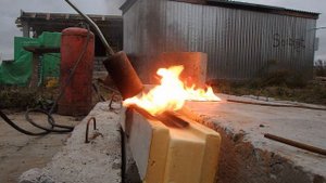 PIR утеплитель. Испытание огнем. Характеристики