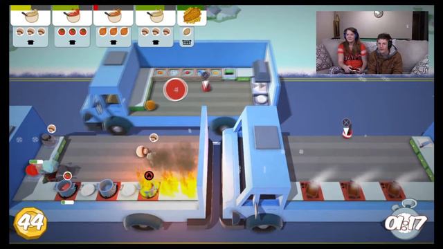 Overcooked Gameplay with Facecam | Couple Plays Couch Co-op смотреть онлайн