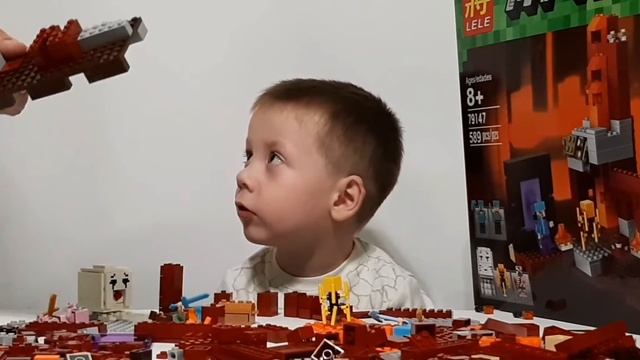 LEGO Minecraft - My world | Портал в ЛЕГО Майнкрафт смотреть онлайн